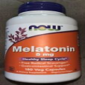 NOW Foods Melatonin 5mg 180 Veg Caps Sleep Gastrointestinal Support