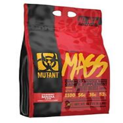 Mutant Mass Weight Gainer Protein Powder with Whey 15 lb - Strawberry Banana NEW