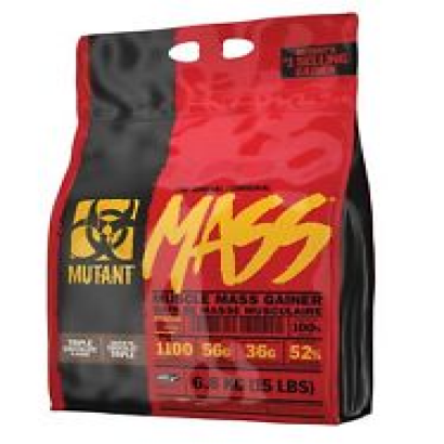 Mutant Mass Weight Gainer Whey & Casein Protein Powder 15lb Triple Chocolate