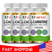 L-Carnitine 1500mg, High Potency Supports Natural Energy Production 4 bottles