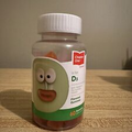 Chapter One Vitamin D3 Gummies, Chewable Vitamin D for Kids Vitamin D3 1000IU 60