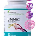LifeMax Multivitamin: Adult Multivitamin with Telomere Protection - 60 vegan cap
