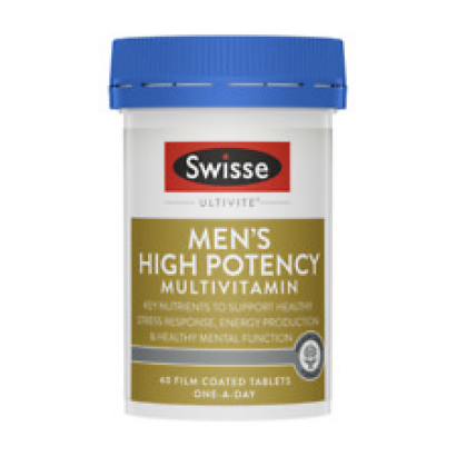 Swisse Ultivite Men's High Potency Multivitamin 40 Tabs