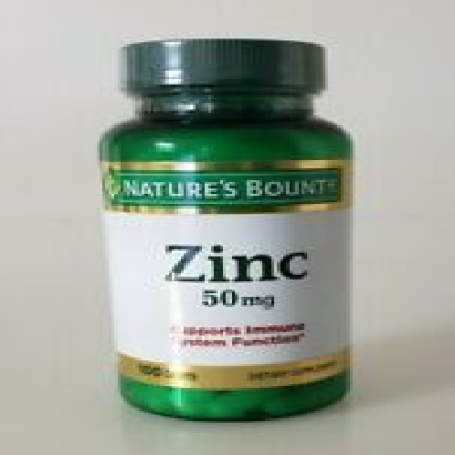 Nature's Bounty Zinc 50 mg Caplets 100 each Expiration 12/24