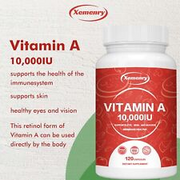 Vitamin A 10,000IU - Vision Health and Immune Support, Relieve Eye Strain 120pcs