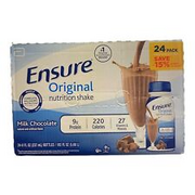 Ensure Original Nutrition Milk Chocolate Meal Replacement Shake 8 Fl Oz (24 Ct)
