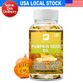 Pumpkin Seed Oil Capsules 2000Mg Support Healthy Prostate,Relieve Eye Pressure