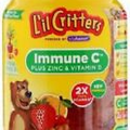 L'il Critters Immune C + Zinc & Vitamin D Gummy Bears 60  - Berry flavour