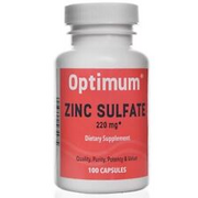 Zinc Sulfate 220 mg 100 Count Capsules | Dietary 100 (Pack of 1)