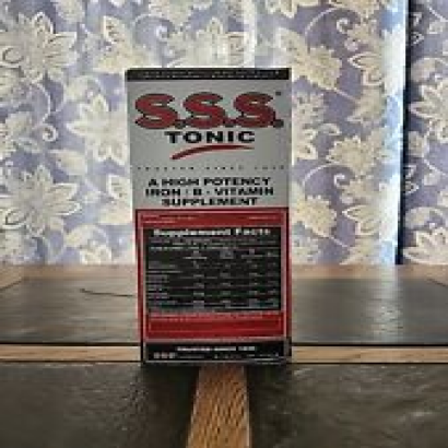 S.S.S. Tonic, Iron and Vitamin B Supplement, High Potency Vitamin Supplement