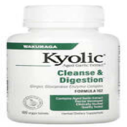 Kyolic - Formula 102 Aged Garlic Extract™, Cleanse & Digestion, 100 Veggie Capsu