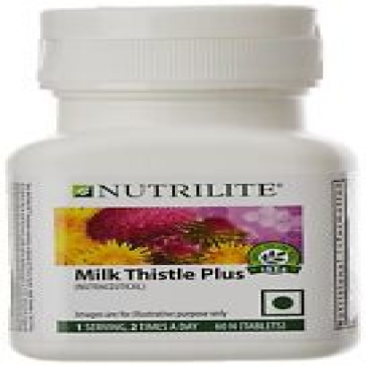 Nutrilite Amway Milk Thistle Plus (Pack Of 60 Tablets). Liver support.
