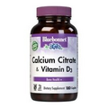 Bluebonnet Calcium Citrate Plus Vitamin D3 180 Caplet