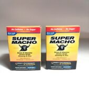2 Super Macho Seven B Vitamins Amino Acids And Ginseng And Zinc sp