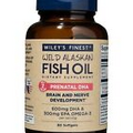 Wileys Finest Wild Alaskan Fish Oil Prenatal DHA 60 Softgel