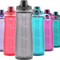 Pogo BPA-Free Tritan Plastic Water Bottle with Chug Lid, 32 Oz, 32oz, Grey
