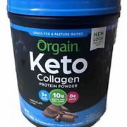 Orgain Grass-Fed Keto Collagen Protein Powder Chocolate + Vanilla SEE DETAILS!