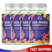 Organic Sea Moss Gummies 8000mg - Irish sea Moss,Bladderwrack,Burdock Root Gummy