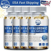 Hyaluronic Acid 850mg 60 Capsules Vitamin C 30mg For Joint and Skin Health US