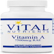 Vital Nutrients - Vitamin a (From Fish Liver Oil) - Supports Immune Function and
