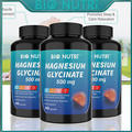 Magnesium Glycinate Capsules 500mg For Improved Sleep, Stress & Anxiety Relief