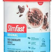 SlimFast Original Meal Replacement Shake Mix, Rich Chocolate Royale, 12.83 Oz.
