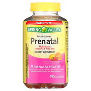 Prenatal Multivitamin Gummies with DHA and Folic Acid, 190 Count