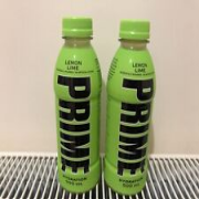 PRIME Hydration Drink Lemon Lime x 2  - Unopened and Sealed