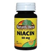 Niacin 50 mg 100 Tabs By Nature's Blend