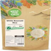 Wholefood Earth - White Basmati Rice 2 kg | GMO Free | Natural | Vegan