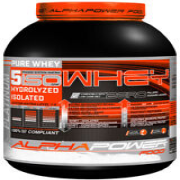 ALPHAPOWER FOOD® 100% Whey Protein Powder 2 kg Can