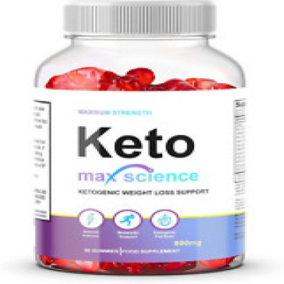 Keto Max Science Gummies - All Natural/Weight Loss - 60 Gummies / 1 Month Supply