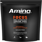 Amino Focus - Pre Workout Powder - 8000Mg Nootropics with Caffeine, Creatine & A
