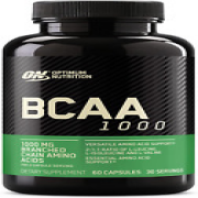 Optimum Nutrition BCAA Capsules, Amino Acids Tablets, 1000 Mg of Essential Amino