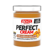 WHY SPORT PERFECT CREAM - Salted Caramel Spread Protein Cream - Spread Cream with Isolate Proteins - Gluten Free - 300g