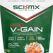 SCI-MX Pro-V Gain - 100% Vegan Salted Caramel Flavour Soy Protein Powder Isolate