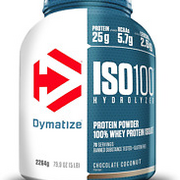 Dymatize ISO 100 Hydrolyzed Chocolate Coconut 2264G - Whey Protein Hydrolysat +