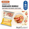 Nutrisystem Homestyle Pancakes, Breakfast-Ready, 10 Ct