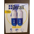 Derall Boost Focus 775mg Energy Concentration Focus Pills Box (24 Capsules)