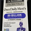 Garden of Life Dr. Formulated Probiotics Once Daily Men's Probiotic NEW