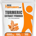 BulkSupplements Turmeric Extract Powder (95% Curcuminoids) - 1000mg Per Serving