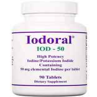 Optimox Iodoral IOD-50- 90 Tablets