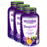 Vitafusion Sleep Well Melatonin 3Mg Gummy, 180 Gummies