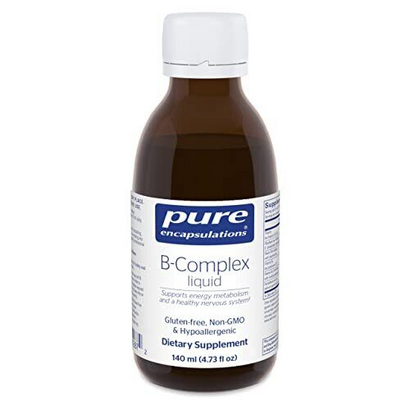 B-Complex Liquid - Liquid Vitamin B Complex - for Nerve 4.73 Fl Oz (Pack of 1)