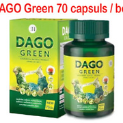 Dago Green Detox Herbal Natural Colon Cleanser Weight Control Fast Slim 70 Cap