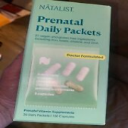 Natalist Prenatal Daily Packet, Prenatal Vitamin Supplement. 30 Packet, 150 Cap