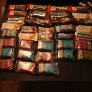 35 ONE,KATES REAL FOOD, BUILDERS.ASSORTED ENERY BARS, SEALED  NEW READ COMMENTS