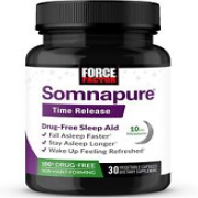 Force Factor Somnapure Time Release Melatonin 10 MG Drug-Free Sleep Aid