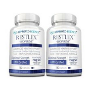Approved Science Restlex - 420 mg Magnesium Glycinate Blend, L-theanine 200 m...