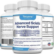 Advanced Sciatic Nerve Support Relief: Alpha Palm Vitamin, Alpha Lipoic Acid, Be